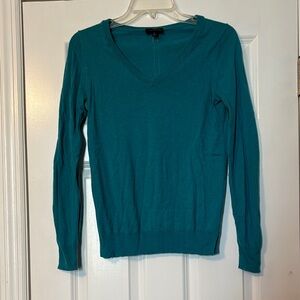Two The Limited Turquoise Light Sweater Tops Medium